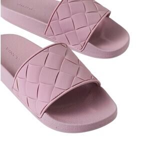 Vince Watley Men Slide Sandal Size 13 EVA Waterproof Unisex Woven Purple New